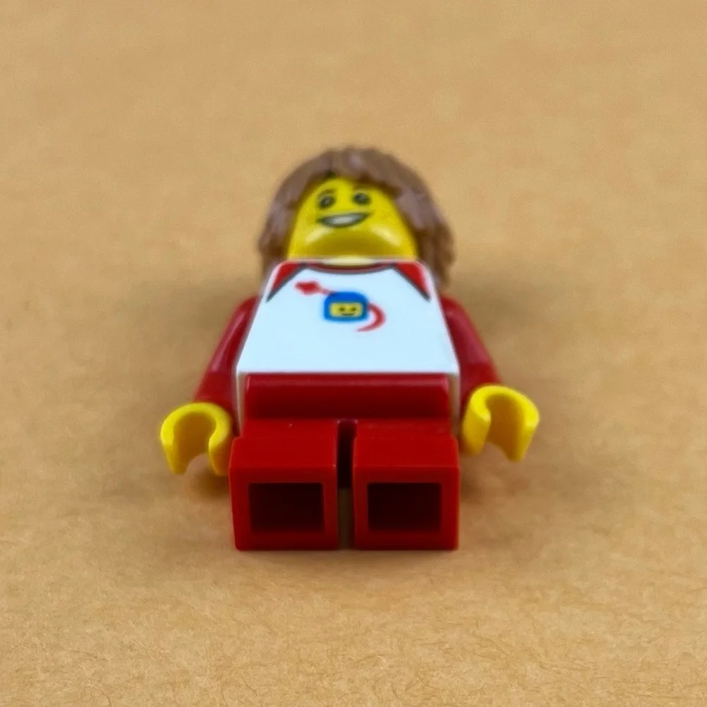 LEGO Minifigure Boy Kid in Benny Classic Space Shirt twn397 2”